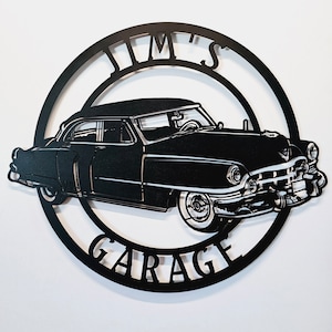 1953 Cadillac Fleetwood 60 Special Metal Sign, Cadillac sign, 1953 Cadillac, Cadillac accessories, Cadillac garage, Cadillac accessories