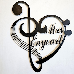 Custom Music Room Sign, Music Studio Metal Sign, Personalized Music Decor, Musical Instruments Sign, Musician Gift
