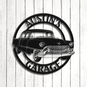 1956 Cadillac Fleetwood 60 Special Metal Sign, Cadillac sign, 1956 Cadillac, Cadillac accessories, Cadillac garage, Cadillac accessories