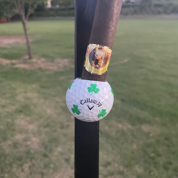 Callaway Shamrock Magnetic Golf Ball Cigar Holder