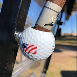 Titleist American Flag Magnetic Golf Ball Cigar Holder