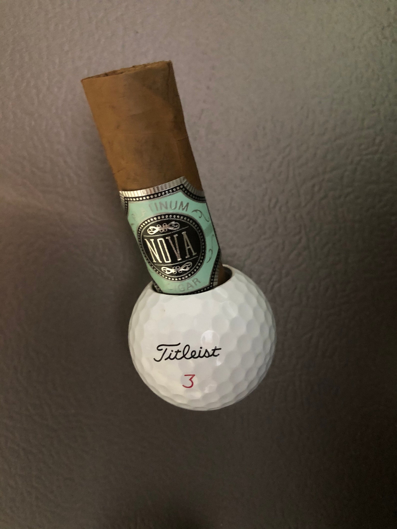 Custom Golf Ball Cigar Holder Etsy
