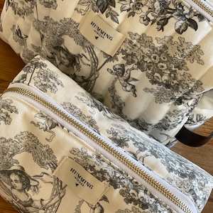 Trousse de toilette Louis XXL matelassée