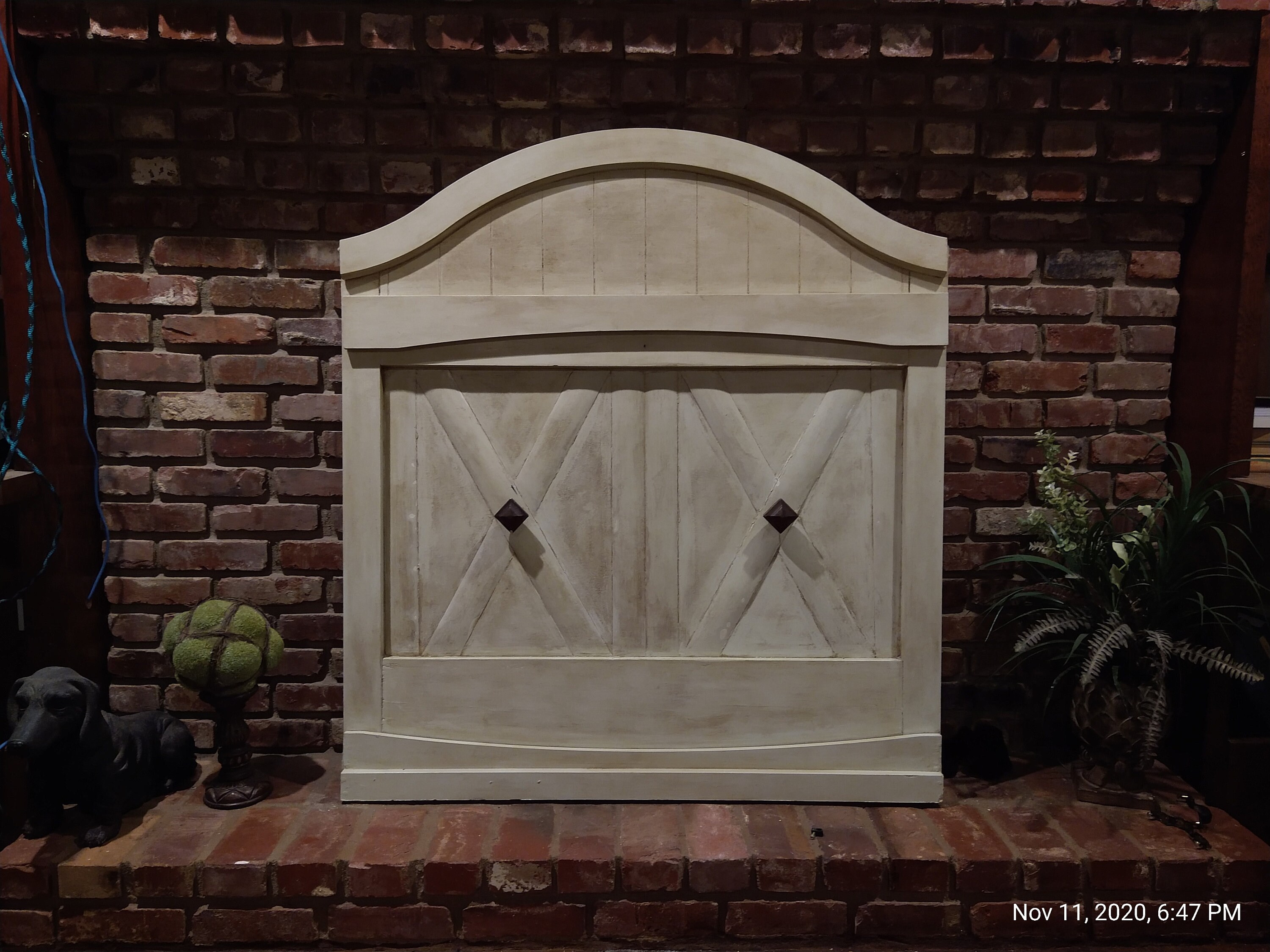 Custom Made Fireplace Covers Etsy