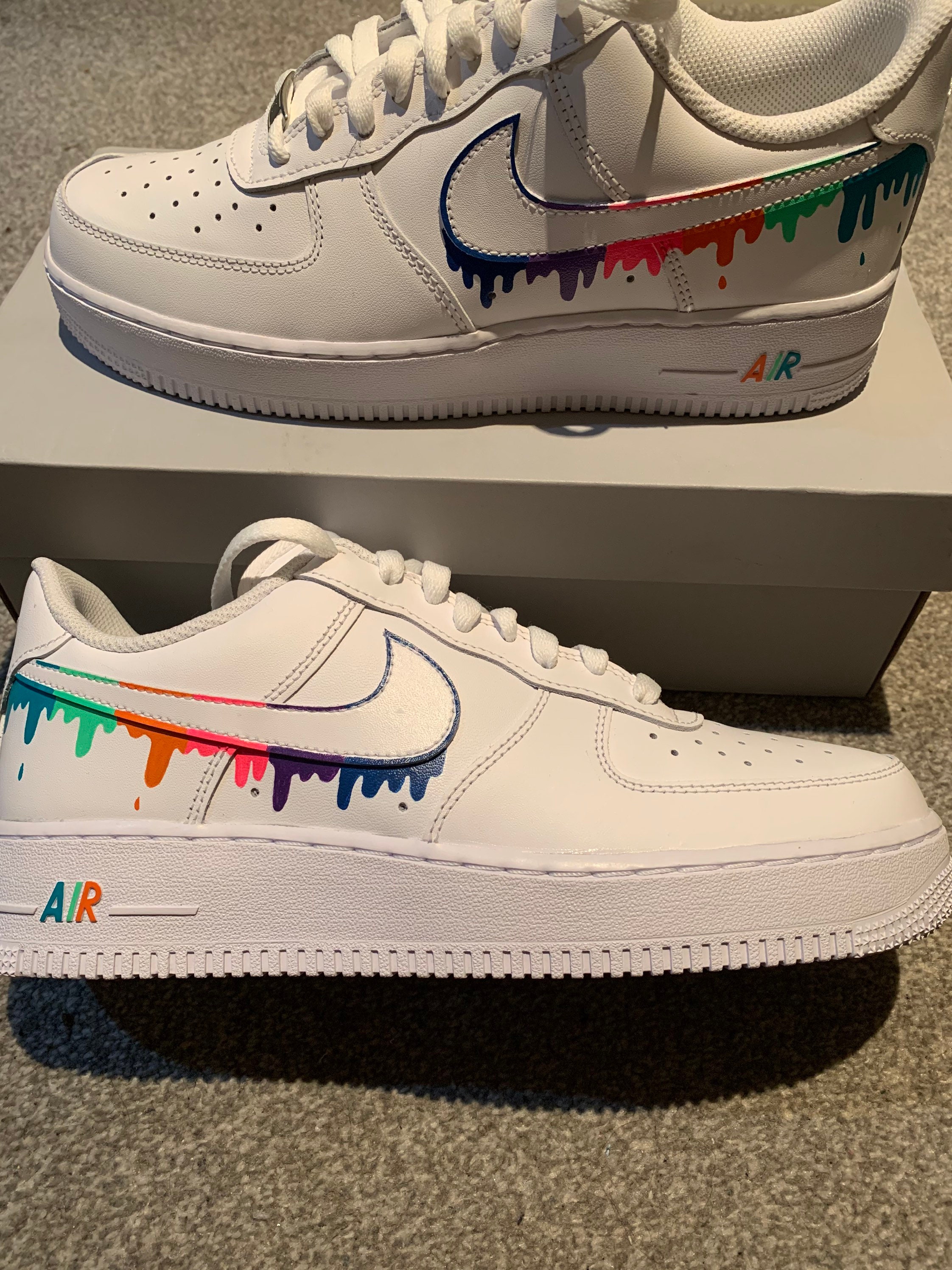drip with air force 1