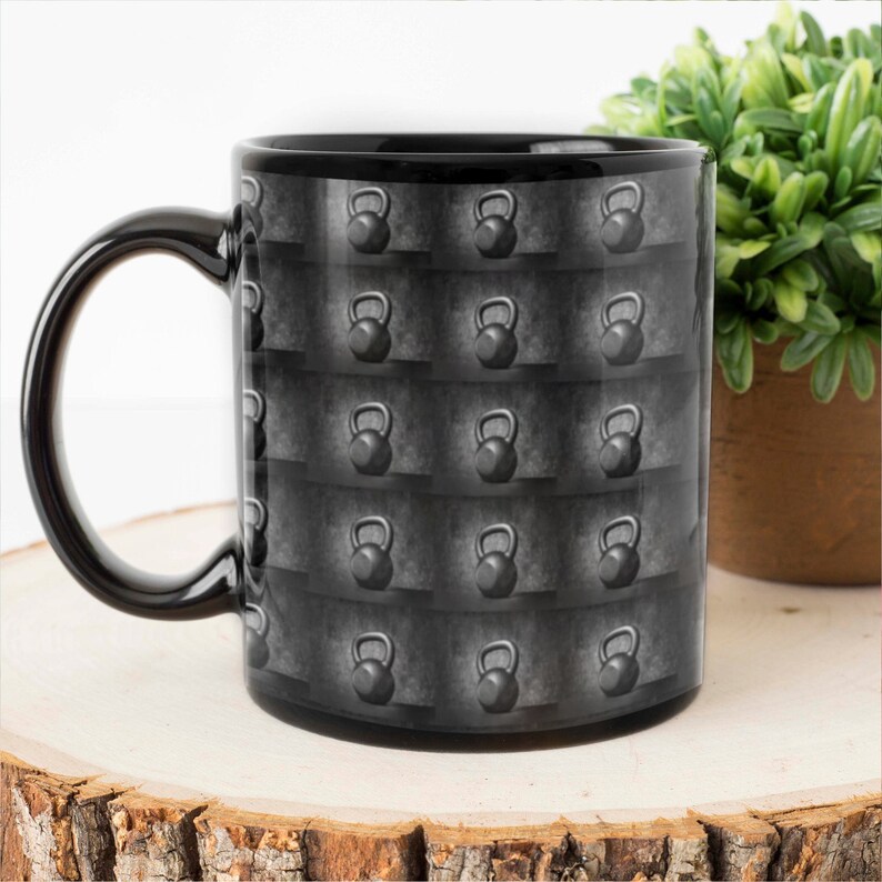 Fitness Kettlebell Mugs Workout Mug Workout Gift Fitness Etsy