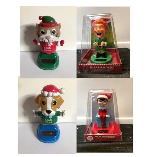 Starwars christmas bobble heads