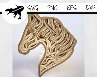 Download Mandala Horse Svg Etsy