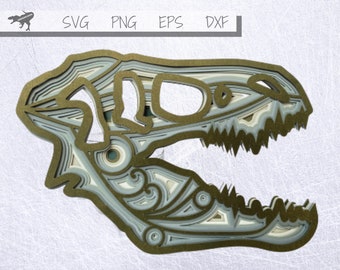 Download 3d Dinosaur Svg Etsy