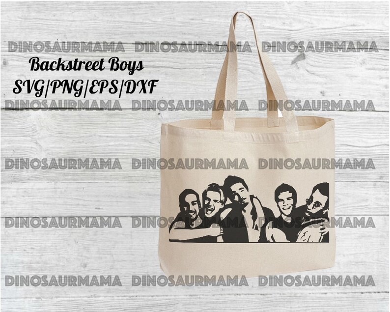 Download Backstreet Boys Silhouette SVG file DXF file PNG Eps | Etsy