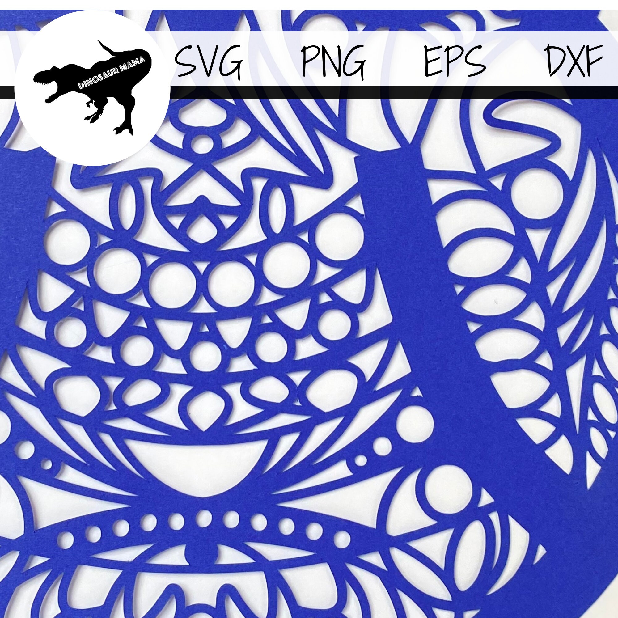 Free Free 183 Owl Mandala Cricut SVG PNG EPS DXF File