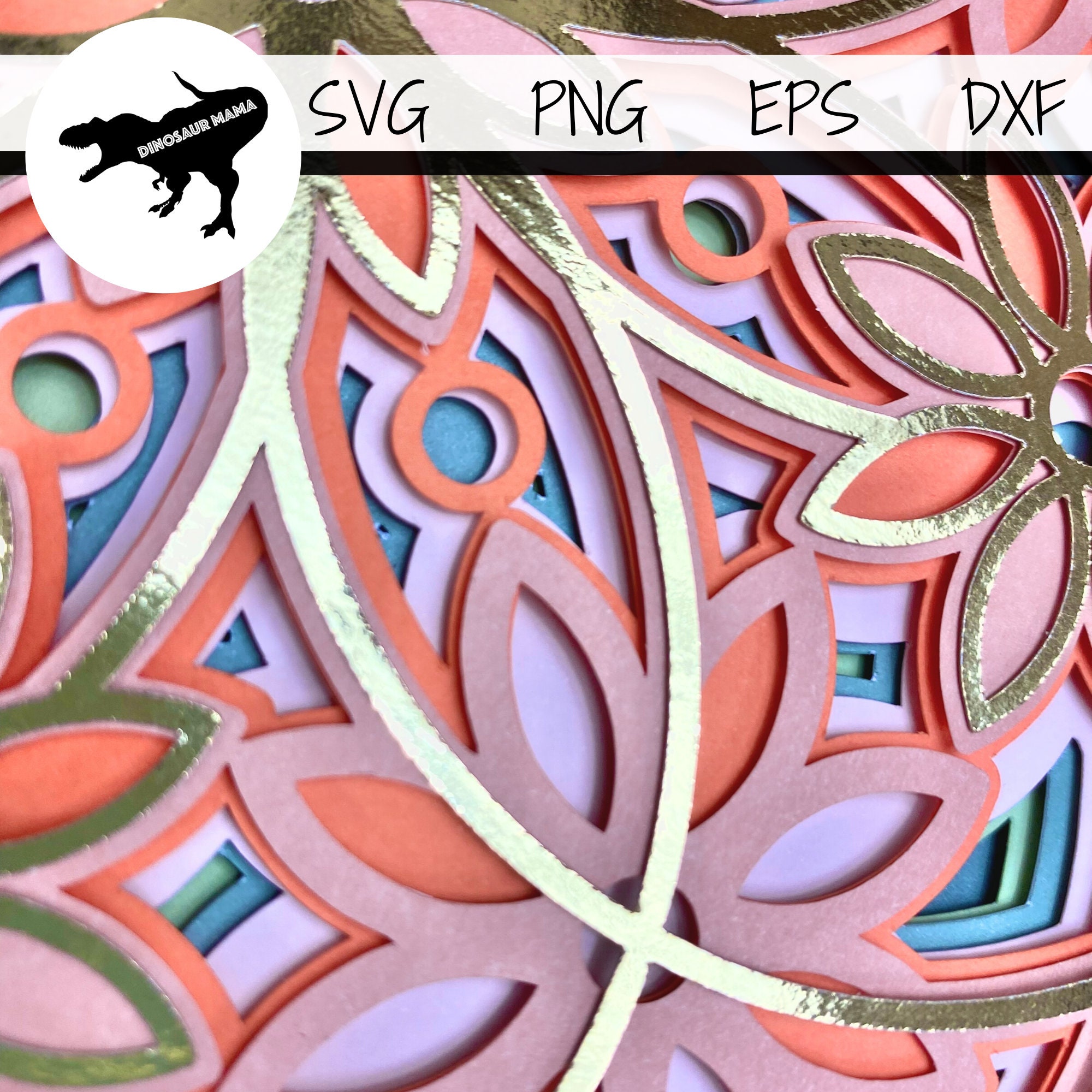 Free Free 86 Cricut Mandala Shadow Box SVG PNG EPS DXF File