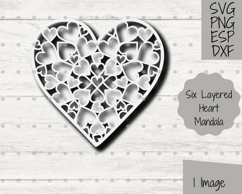 Free Free Heart Mandala Cricut 917 SVG PNG EPS DXF File