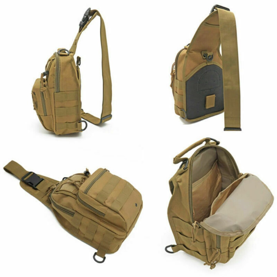 Mens Tactical Military Crossbody Shoulder Bag Chest Pack Etsy