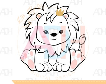 Download Baby Lion Svg Etsy