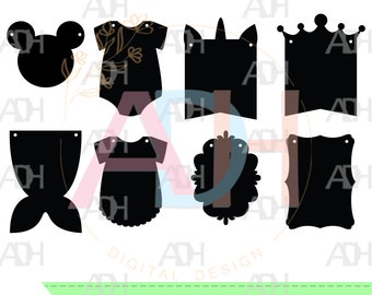 Banner Bunting SVG | Birthday Banner SVG | Bunting Banner SVG