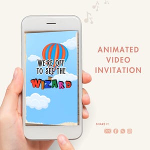 Invitación en video del mago / Invitación animada del mago / Invitación en video del cumpleaños del mago