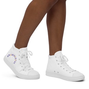 Abunderful Women&#39;s High Top Canvas Shoes