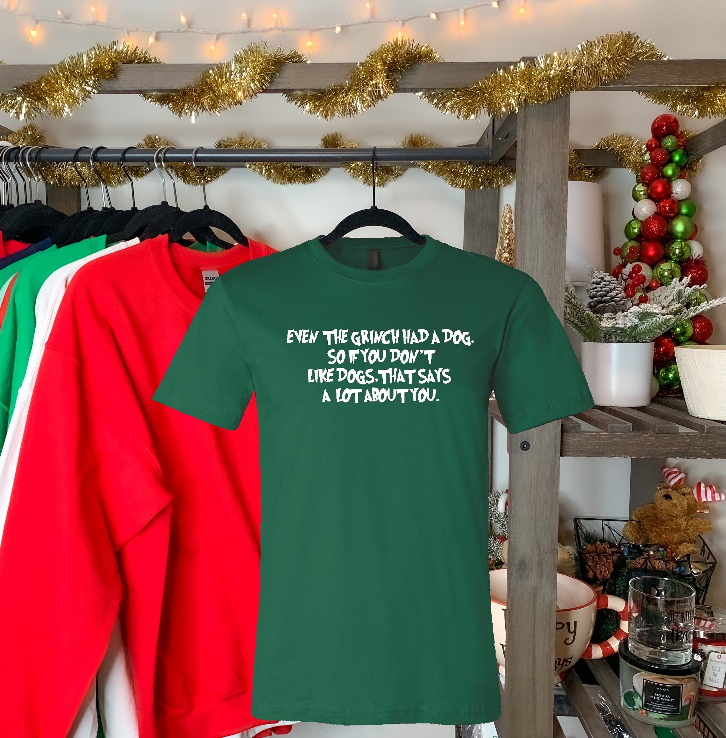 Grinch Had a Dog Family Shirts | Etsy