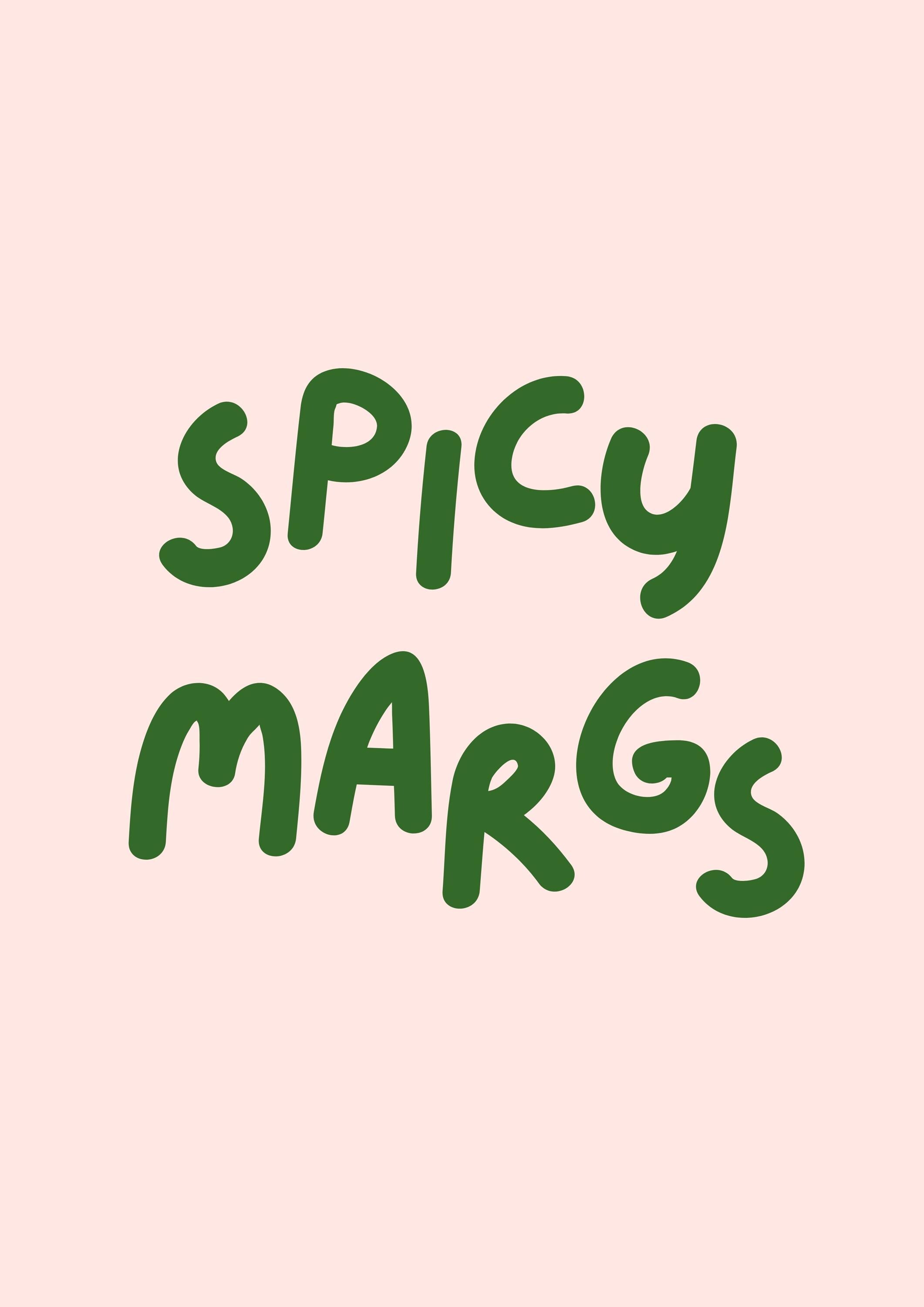 SPICY MARG PRINT - Etsy