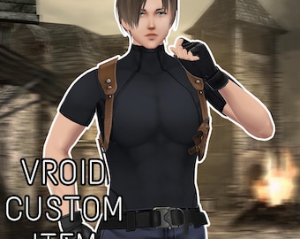 Atuendo de Leon S. Kennedy de Resident Evil [Versión estable de Vroid] Objeto personalizado + Texturas
