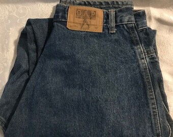 90s Gap Reverse Fit Denim Jeans Size 14 