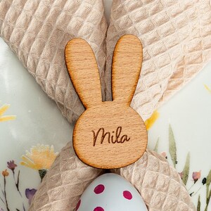 Osterhase Form Tischdekoration, Osterhase Dekoration, Ostern Tischkarte, Ostern Mittagessen Namensschilder, Ostern Ort Name, Ostern Andenken
