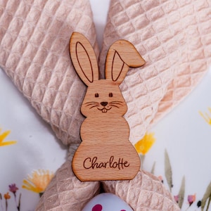 Decoração de lugar de coelho da Páscoa, decoração de coelho da Páscoa, cartão de lugar de Páscoa, etiquetas de nome de Páscoa, nome de lugar de Páscoa, lembranças personalizadas de Páscoa