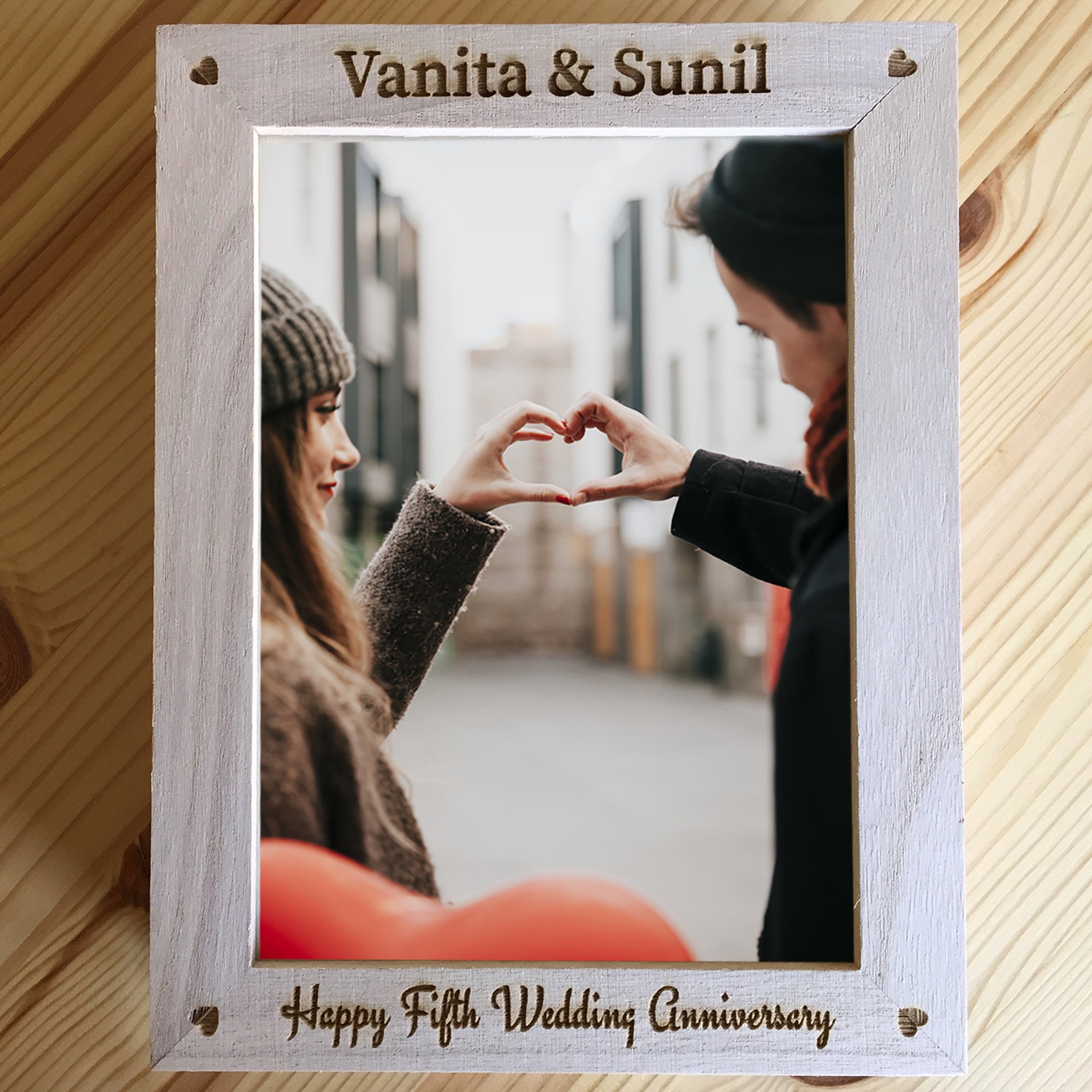 Personalised Photo Keepsake Box Photo Frame 5x7 photo Box Etsy