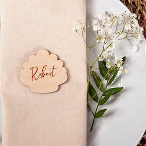 Cadre de lieu à thème de mariage nautique, Noms de lieux personnalisés, Nom de lieu de table, Sièges d’invités, Faveurs de mariage, Décoration de table de mariage de plage
