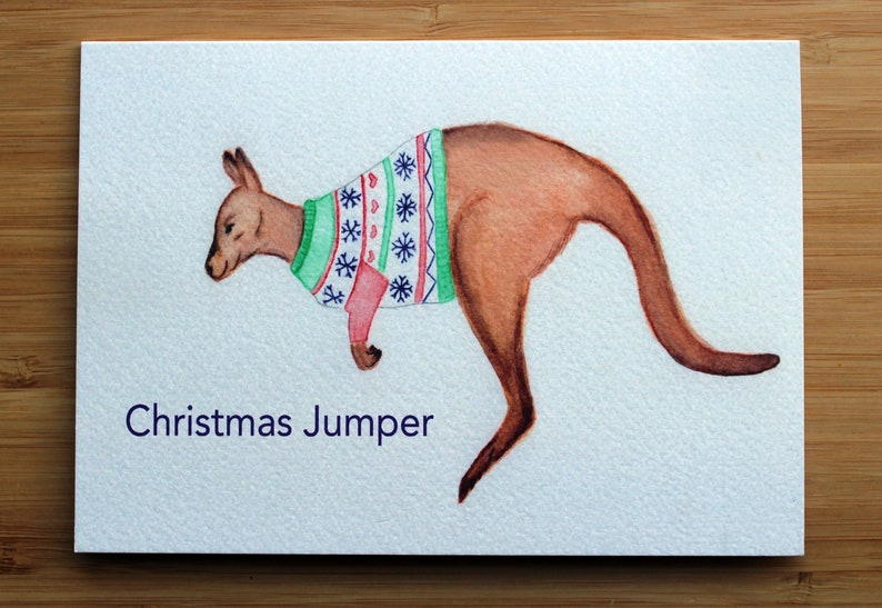 Pun Christmas Cards 5 pack zdjęcie 5