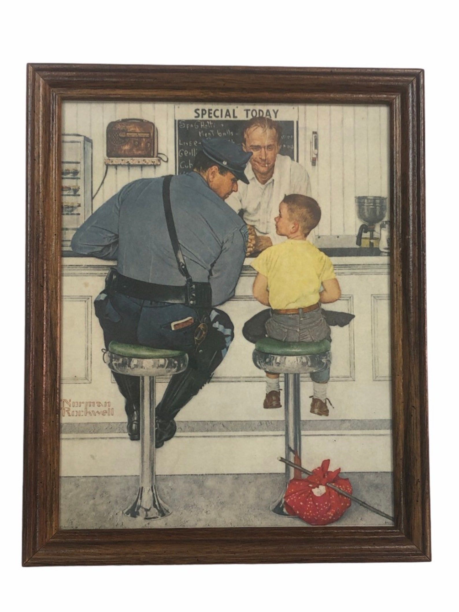 The Runaway by Norman Rockwell Etsy