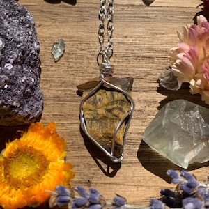 Small Golden Tigers Eye Necklace, Raw Tigers Eye, gift ideas, natural stone, tigers eye pendant, tigers eye jewelry