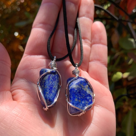 Lapis Lazuli Pendant - Rita's Rainbow Lapis Lazuli Pendant - Rita's Rainbow
