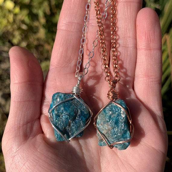 Blue apatite jewelry deals