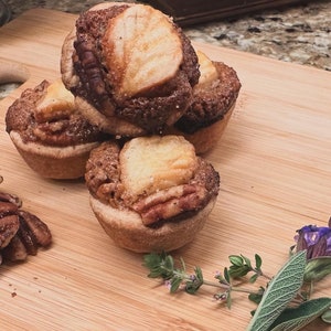 Bite-sized, mini, individual, party favorites, single serving pecan pie