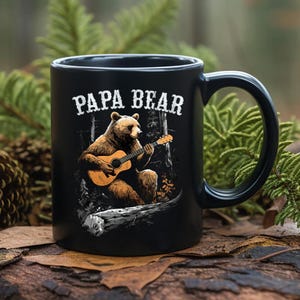 Papa Bear Coffee Mug: Funny Dad Gift