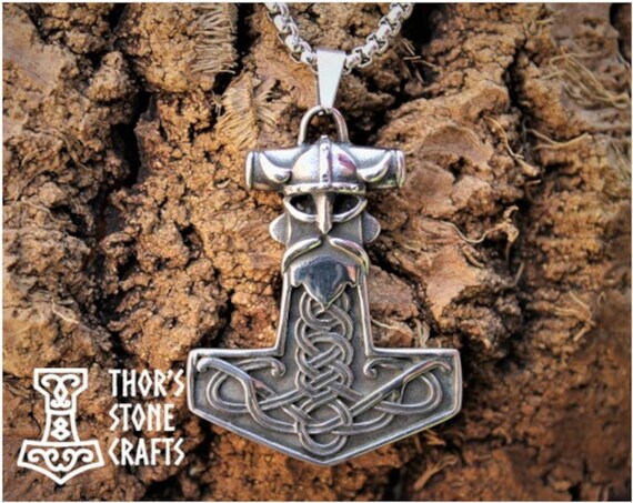 Etsy mjolnir pendant sale
