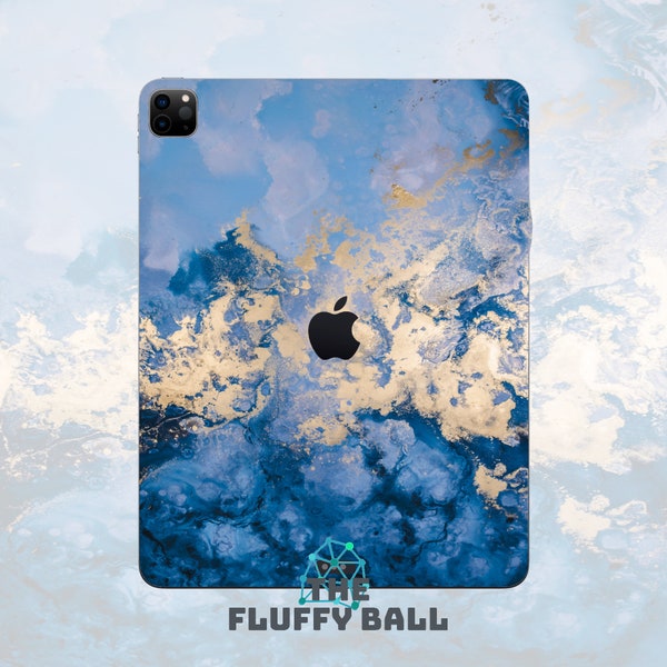 Neue iPad Pro Aufkleber Skin 9,7 Zoll 10,5 11 12,9 in iPad Air 1 2 3 4 iPad Decal 5 6 7 8 iPad Mini Rücken Folie Hülle Marmor Folie