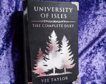 University of Isles: Complete Duet by Vee Taylor - Custom Leather Rebound Duet Book