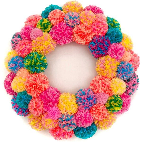 Hanging Pom Poms Etsy