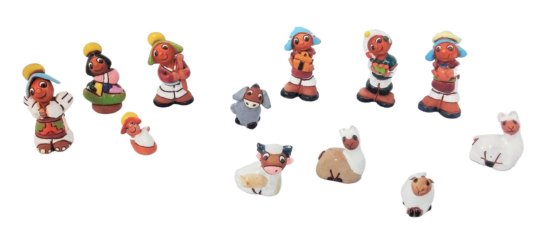 Bolivian Nativity Set Etsy