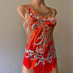 New leotard for rhythmic gymnastics