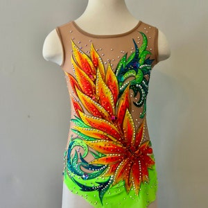 Leotard for rhythmic gymnastics