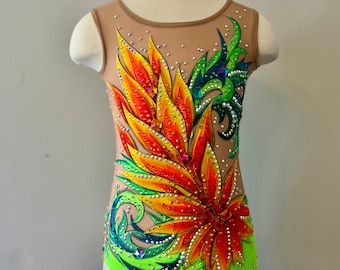 Leotard for rhythmic gymnastics