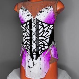 Leotard for rhythmic gymnastics