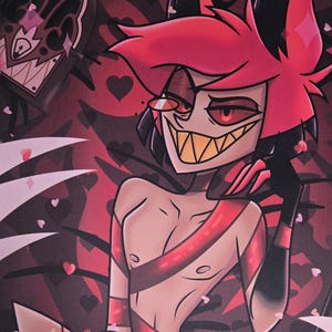 Hazbin hotel playmat - Etsy 日本