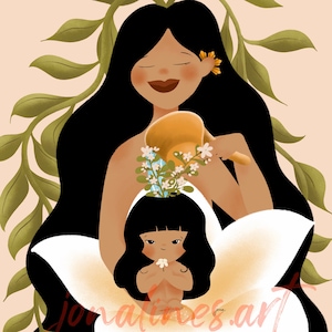 Ina (Female Offspring Version)- Filipino Artwork