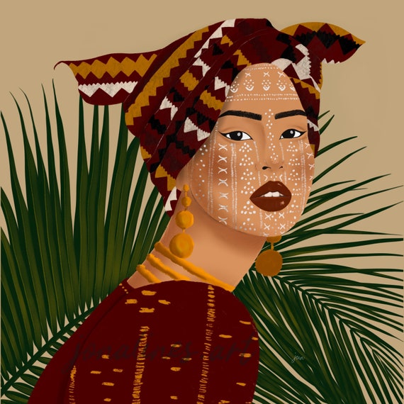 Filipina Artwork Yakan Tribe of the Philippines 