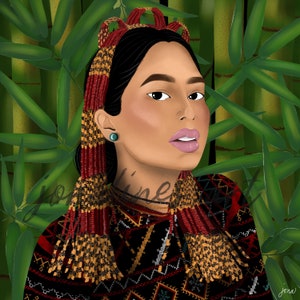 Filipina Kunstwerk- T&#39;Boli Tribe of South Cotabato